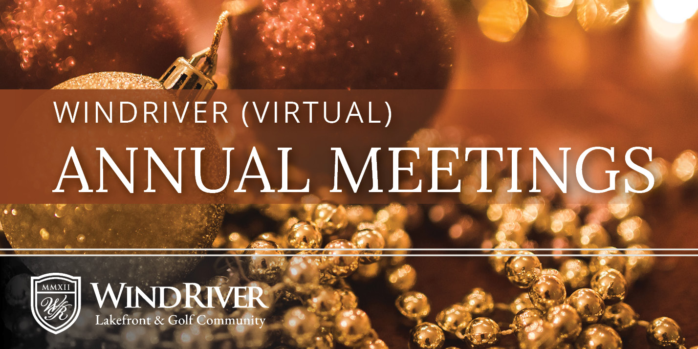 This image portrays WindRiver Annual Meetings by WindRiver Lakefront & Golf Community.