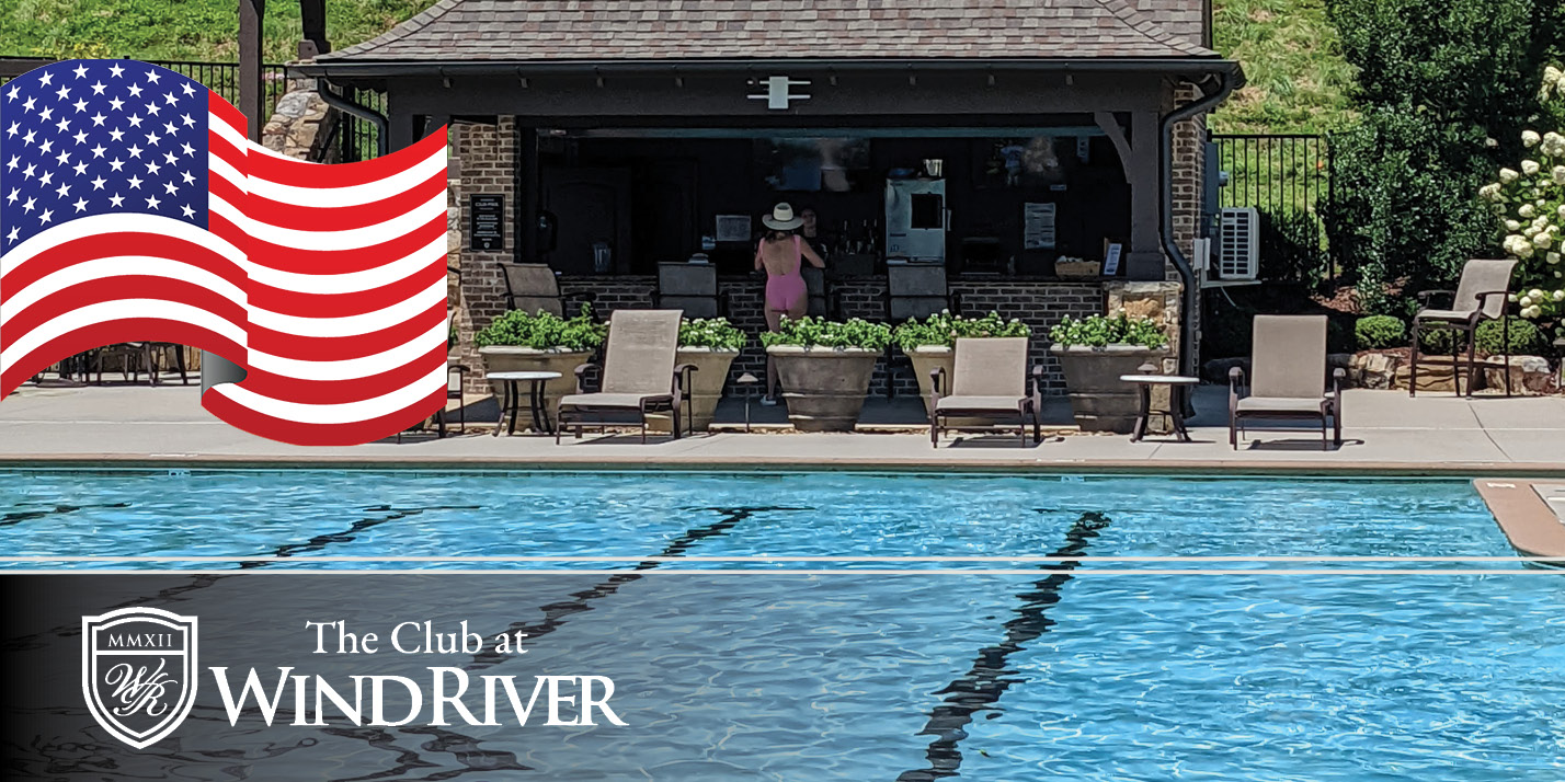 This image portrays Poolside Snack Bar-OPEN Labor Day Weekend by WindRiver Lakefront & Golf Community.